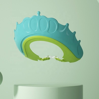 Cartoon Cute Silikonowy czepek pod prysznic dla dzieci Szampon dla niemowląt Wodoodporny regulowany